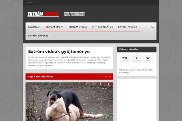 Videomag-theme theme site design template sample