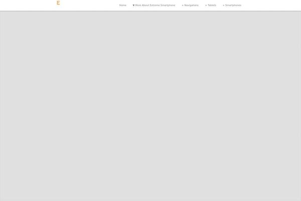 Encore theme site design template sample