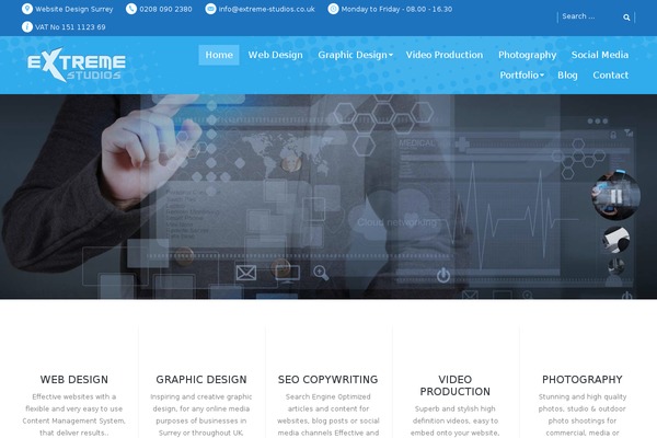 PressCore theme site design template sample