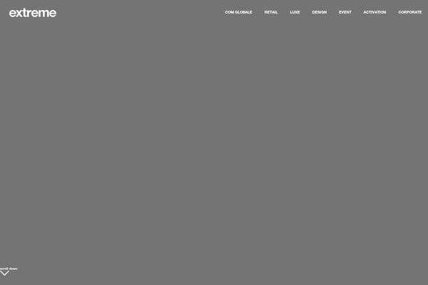 extreme.fr site used Extreme