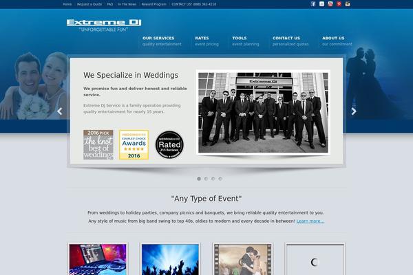 extremedjservice.com site used Karma