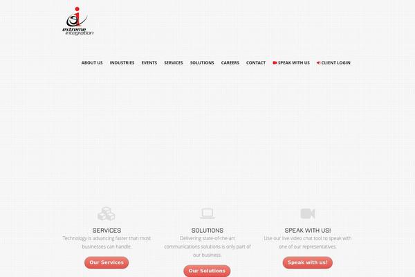Sparks theme site design template sample