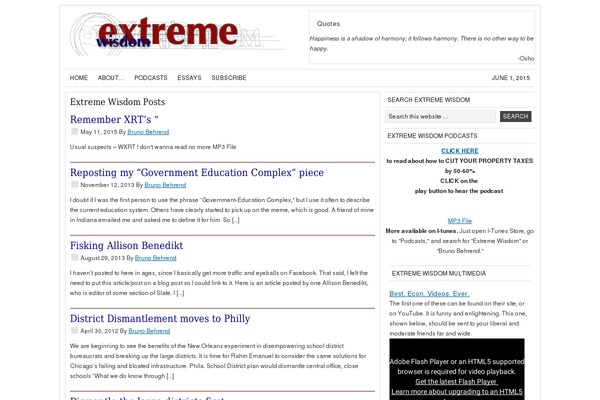 News theme site design template sample
