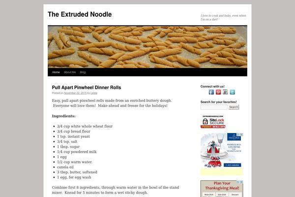 Twenty Ten theme site design template sample