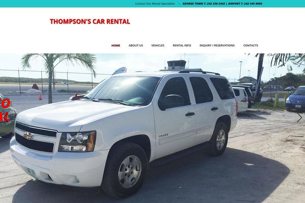 Cars4rent theme site design template sample