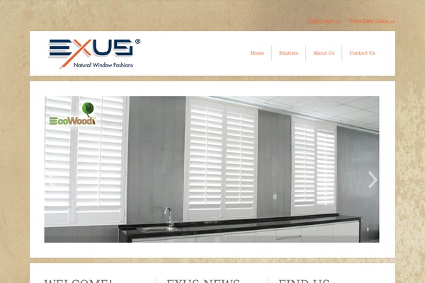 exusshutters.com site used Theme1181