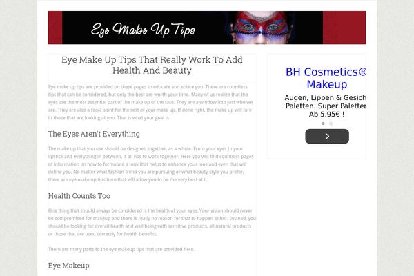 Lifestyle Pro theme site design template sample
