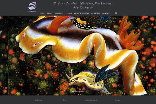 Salient Child theme site design template sample