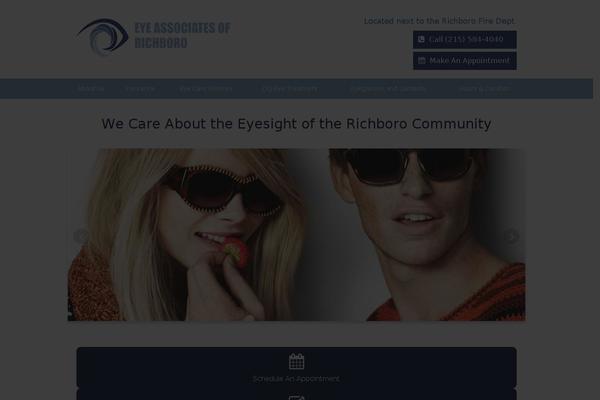 eyeassociatesofrichboro.com site used Cityslicker