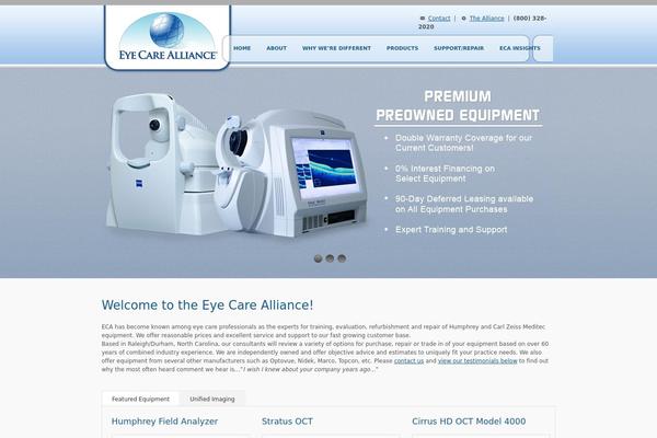 Prospect theme site design template sample