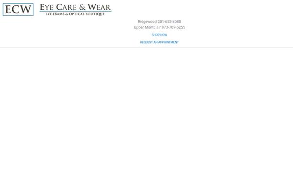 eyecareandwear.com site used Eyewear