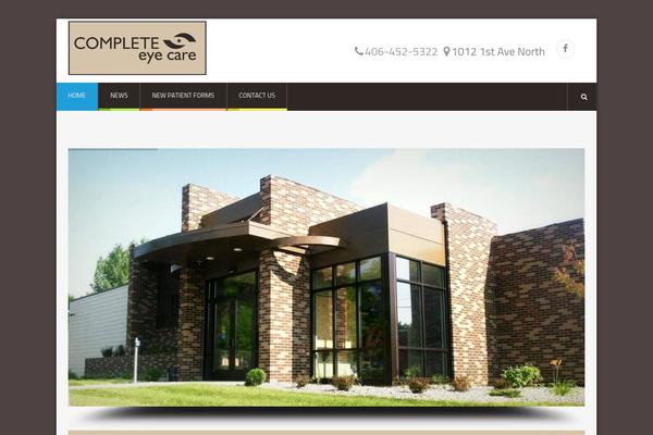 Corposs theme site design template sample