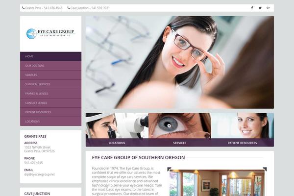 pecaa_layout_1 theme websites examples