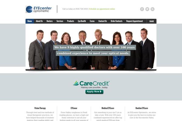 Flex theme site design template sample