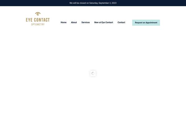 Optometry theme site design template sample
