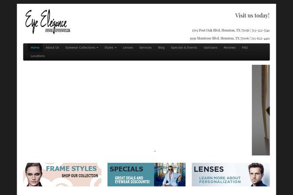 Bootstrap theme site design template sample