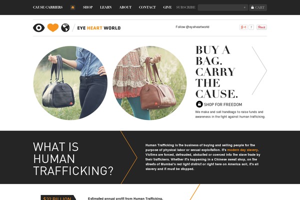 eyeheartworld.org site used Ehw