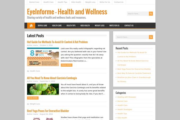 BrickYard theme site design template sample