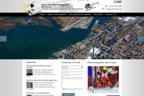 Headlines theme site design template sample