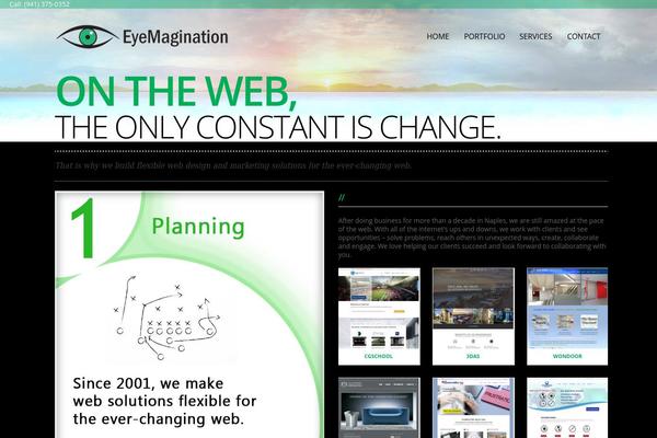 MORE theme site design template sample
