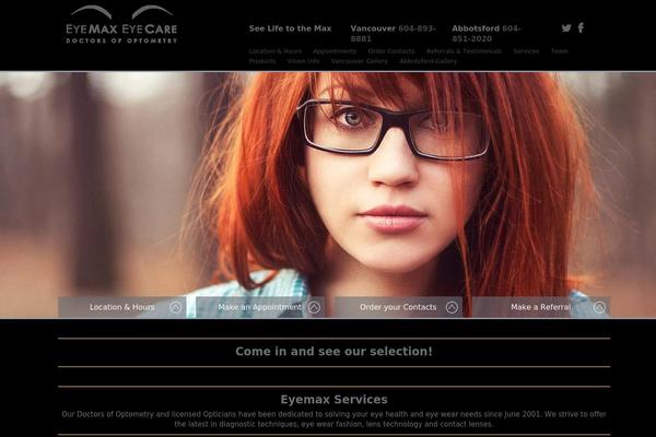 Vital theme site design template sample