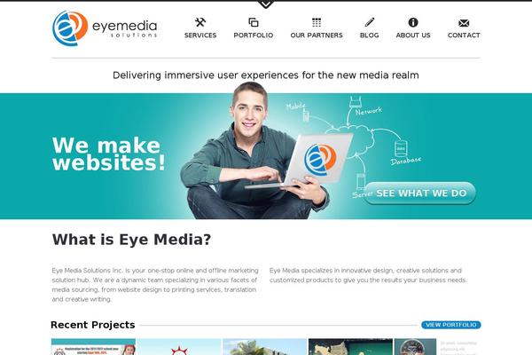 Daisho theme site design template sample