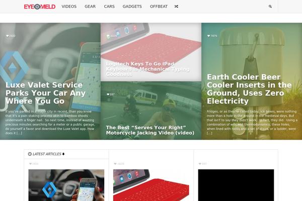 eyemeld.com site used Steam-theme