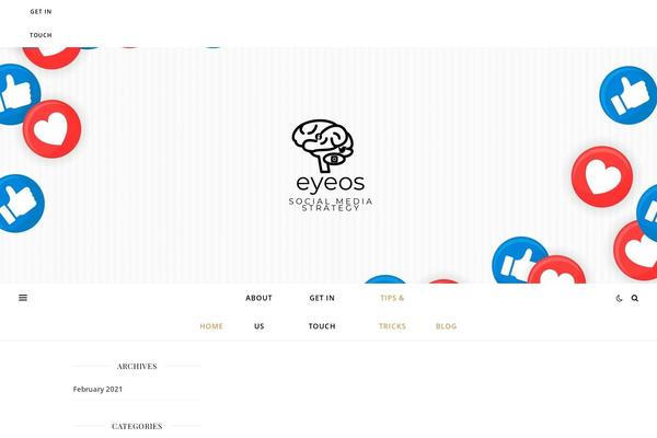 Ashe theme site design template sample