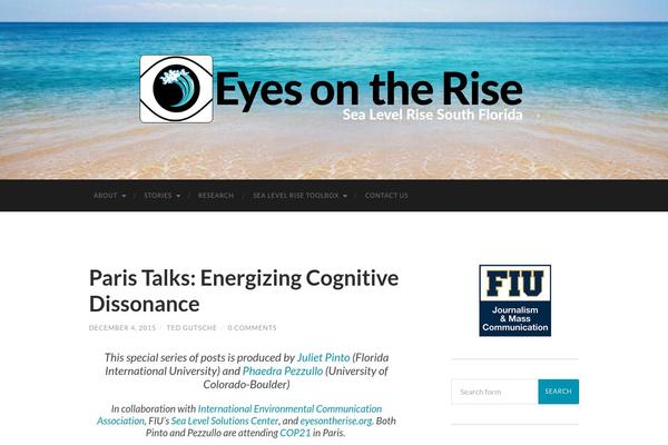 Site using Alfie WP Weather plugin