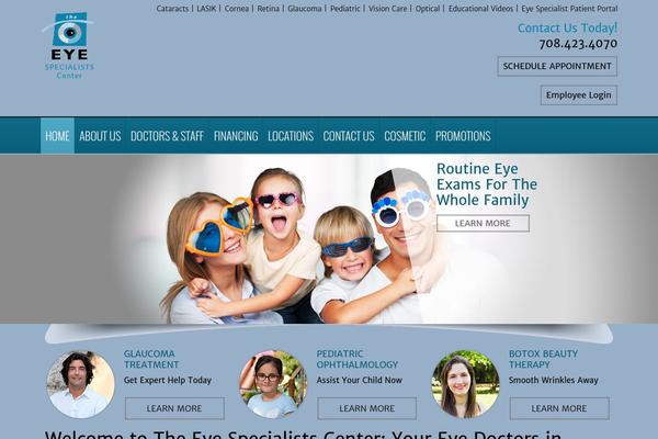 Glass theme site design template sample