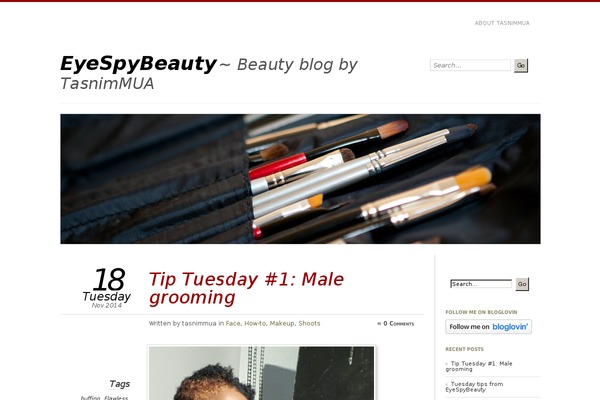 eyespybeauty.co.uk site used Chateau-master