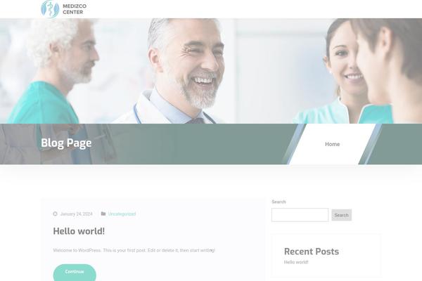 Site using Otter-blocks plugin