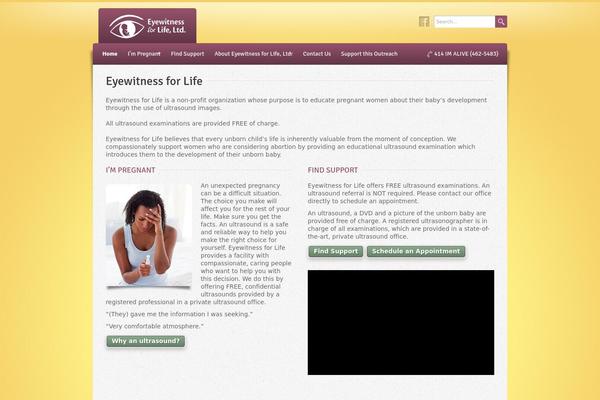 Wellness theme site design template sample