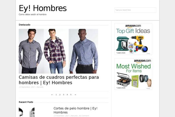 eyhombres.com site used Lightly