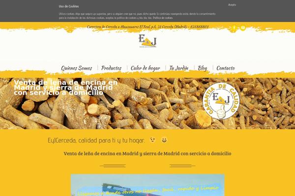 eyjcerceda.com site used Construction Landing Page