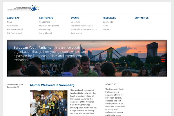 Site using Simple-floating-menu plugin