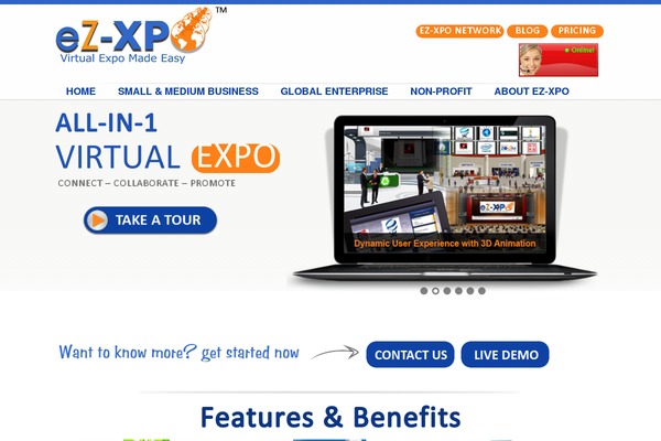Site using Easy-social-sharing plugin