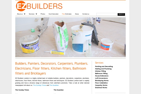 MiniBuzz 3 theme site design template sample