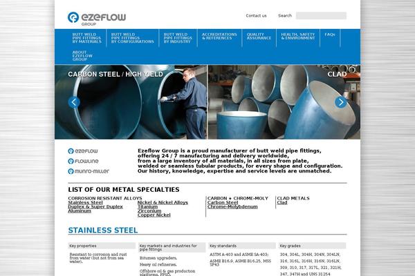 ezeflow.com site used Ezeflow-child-theme