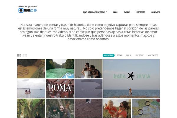 Daisho theme site design template sample