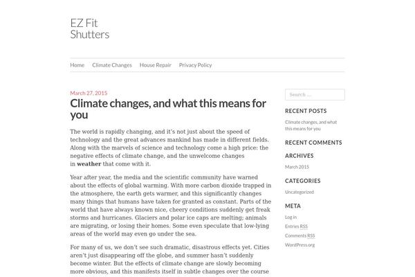 Elucidate theme site design template sample