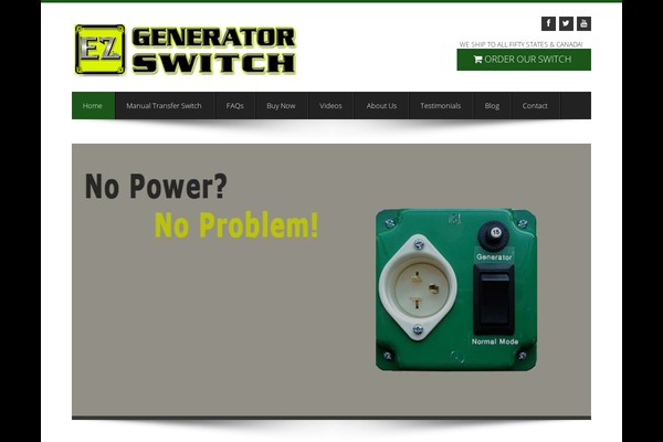 ezgeneratorswitch.com site used Biscaya-theme