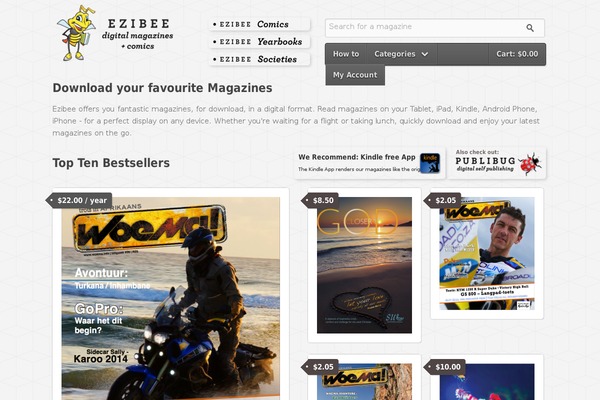 Argentum theme site design template sample