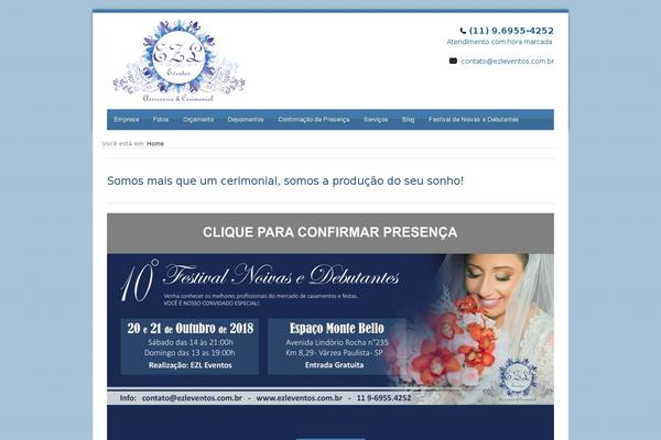 Blue Diamond v1.05 theme site design template sample