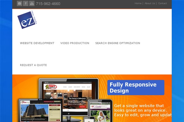 Honey theme site design template sample