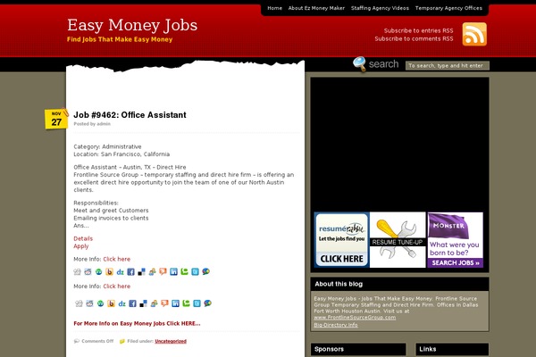Mixedmediared theme site design template sample