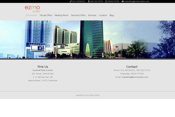 Layers theme site design template sample