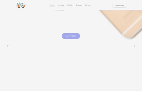ezoominc.com site used Fluid