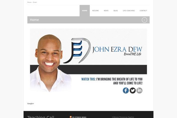Fitness theme site design template sample