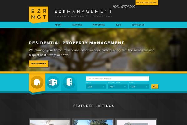 ezr theme websites examples